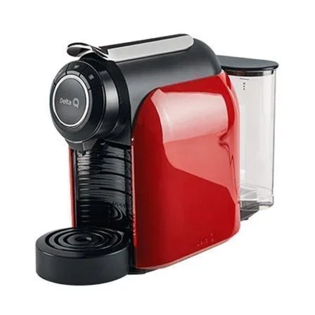 Delta Qool Evolution Cafetera de Cápsulas Roja